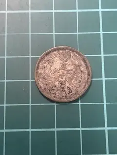 【銀貨】　古銭　近代銭　昭和6年　小型50銭銀貨　鳳凰のサムネイル