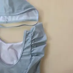 水着　ワンピース水着　帽子セット　女の子　ベビー水着　80cm