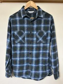 FIVE BROTHER フランネル長袖オンブレシャツ