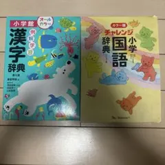 小学館 漢字辞典 第九版 チャレンジ小学国語辞典 2冊セット