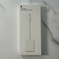 Apple 純正　Lightning to SDカード　カメラリーダー