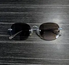 ALGHA WORKS60'sVintage12金張りツーポイントサングラス美品のサムネイル