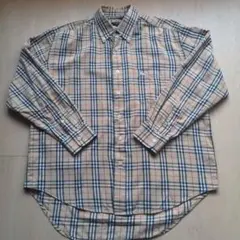 チェック 長袖シャツ バーバリー