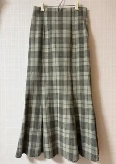 LOWRYSFARM チェックマーメイドスカート