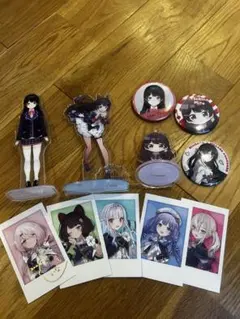 月ノ美兎 アクリルスタンド・バッジ・ポストカードセット にじさんじ まとめ売り