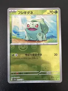 め*ぇ様 フシギダネ‼️マスターボールミラー‼️151収録‼️本日限定出品