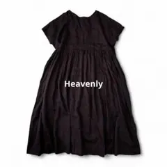 美品 Heavenly ヘブンリー コットンリネン 2wayワンピース ゆったり