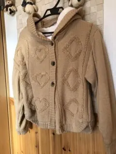 最終セール　ピンクラテ  フリース　コート　ジャンバー