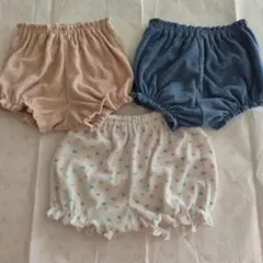 UNIQLO エアリズム かぼちゃパンツ3枚セット