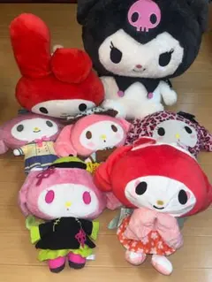 マイメロディ クロミ ぬいぐるみ まとめ売り 7点セット