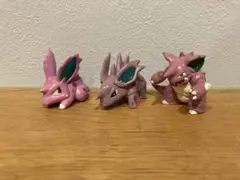 ポケットモンスター　モンコレ　ニドラン・ニドリーノ・ニドキング 3体セット