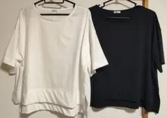 シネマクラブ　新品未使用　タグ無し　トップスTシャツ　2着セットのサムネイル