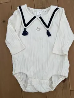 セーラー襟ロンパース