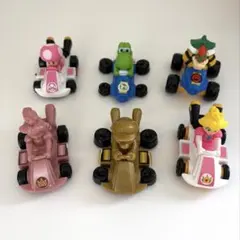 マリオキャラクター ミニカー 6台セット