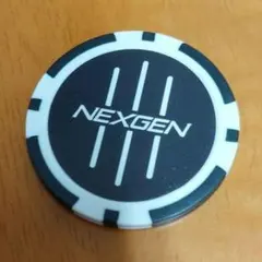 NEXGEN 20周年記念 ゴルフマーカー 黒