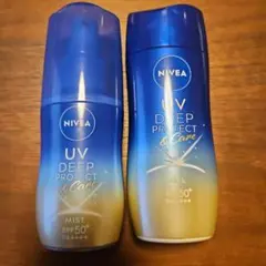 ニベアUV 日焼け止め　ジェル•ミスト　２本セットのサムネイル