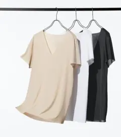 UNIQLO エアリズムデオドラントメッシュVネックT