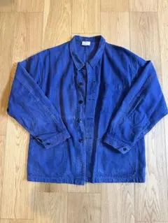⭐️ドイツ製WAHLER 1989 カバーオール ヘリンボーン ブルー GR.54