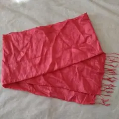 シフォンストール　赤