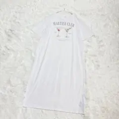 【美品】SNIDEL カクテルワンピース M ロングTシャツ ルームウェアのサムネイル