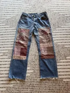 Childrenofthediscordanceパッチワークデニム　ユニセックス