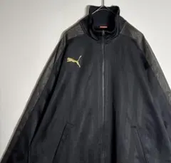 PUMA プーマ　刺繍ロゴ　サイドプリントロゴ　トラックジャケット