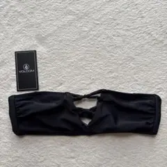 VOLCOM ブラック ビキニトップ
