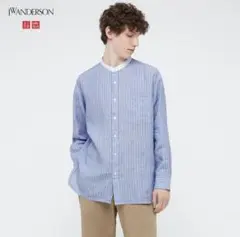 UNIQLO JW ANDRESON プレミアムリネン　スタンドカラーシャツ