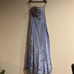 水色ロングドレス