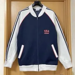 ビンテージ アディダス USA 80s 90s ジャージ トラック ジャケット