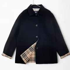 2025年最新】BURBERRY LONDON カラー：ブラック系 ピーコート