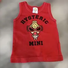 HYSTERIC MINI タンクトップ 80 レッド ヒスミニ