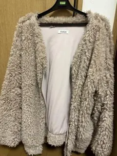 もこもこ ボア ジャケット