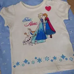 アナと雪の女王Ｔシャツ☆100