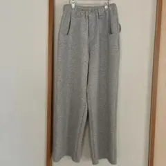 しまむら　aya Dカン付きカーブパンツ　スウェットパンツ