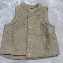 ベビーベスト ベビーボアベスト ベビーリバーシブルベスト 80cmベスト