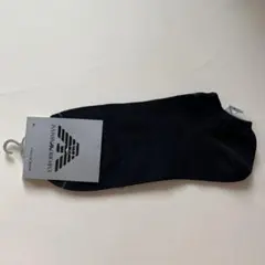 EMPORIO ARMANI くるぶし ソックス ブラック M