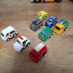 ミニカーセット 消防車　救急車　パトカー
