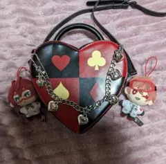 ツイステ リドル ハーツラビュル寮 ショルダーバッグ 推し活 痛バ Dハロ