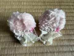 ディズニー　ヘアピン　耳　ピンク