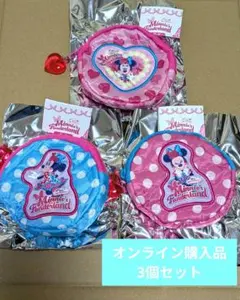 ミニー ファンダーランド パルパルーザ カプセルトイ ポーチ　3個セット