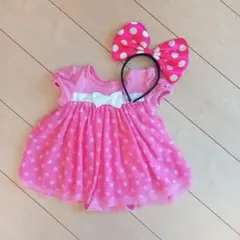 ミニーちゃんワンピース 80 90