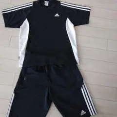 adidas Clima365 スポーツウェア S M紺/白