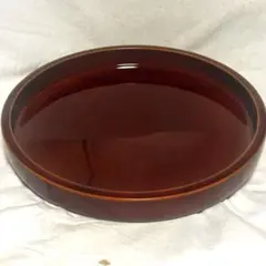 L097」長期保管品 古い唐木 紫檀 丸煎茶盆 茶道具 くりぬき盆 - メルカリ