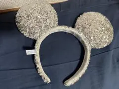 ディズニー 耳 カチューシャ シルバー