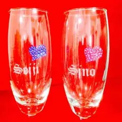 名入れ オーダー ペア グラス 送料無料 ギフト