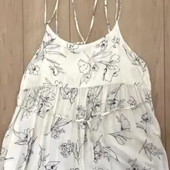 179WG NICOLE CLUB 花柄　キャミワンピース　ロングのサムネイル