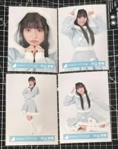 片山紗希　日向坂46 Happy 2024 サンタ衣装　生写真　４種コンプ