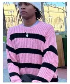 Supreme Loose Gauge Stripe Sweater S - メルカリ