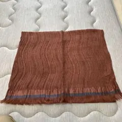 シルクプリーツ　ストール　羽織り　プリーツ　マフラー